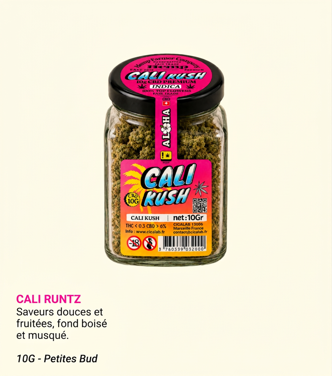 Cali Kush CBD 10G Greenhouse – Aloha Cica Lab