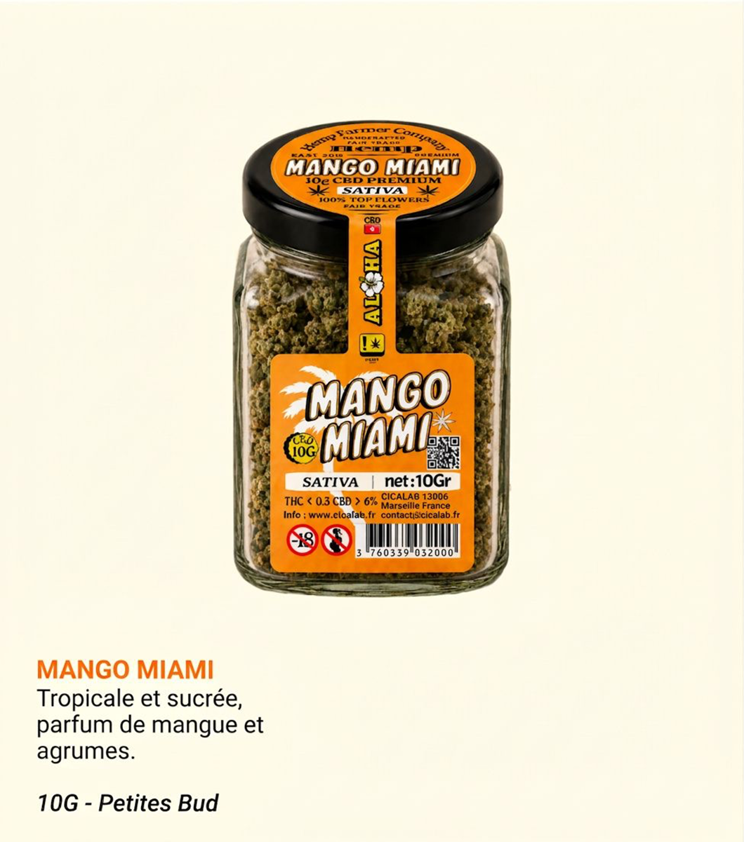 Mango Miami CBD 10G Greenhouse – Aloha Cica Lab