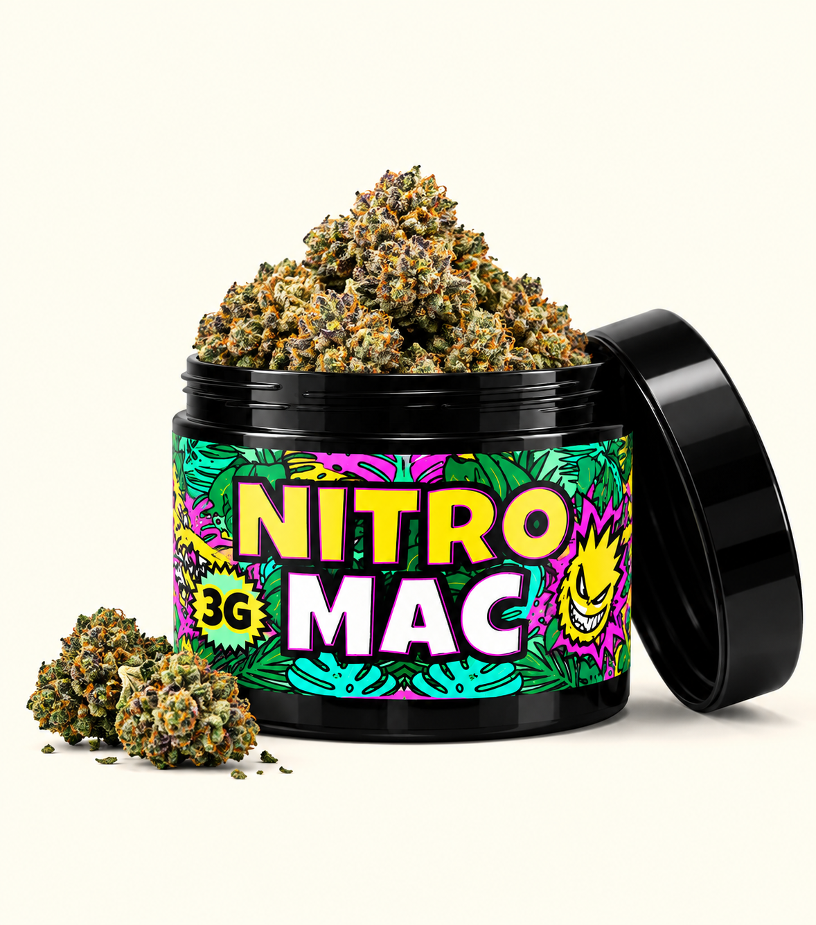 Nitro MAC 3G – fleur CBD premium Cica Lab