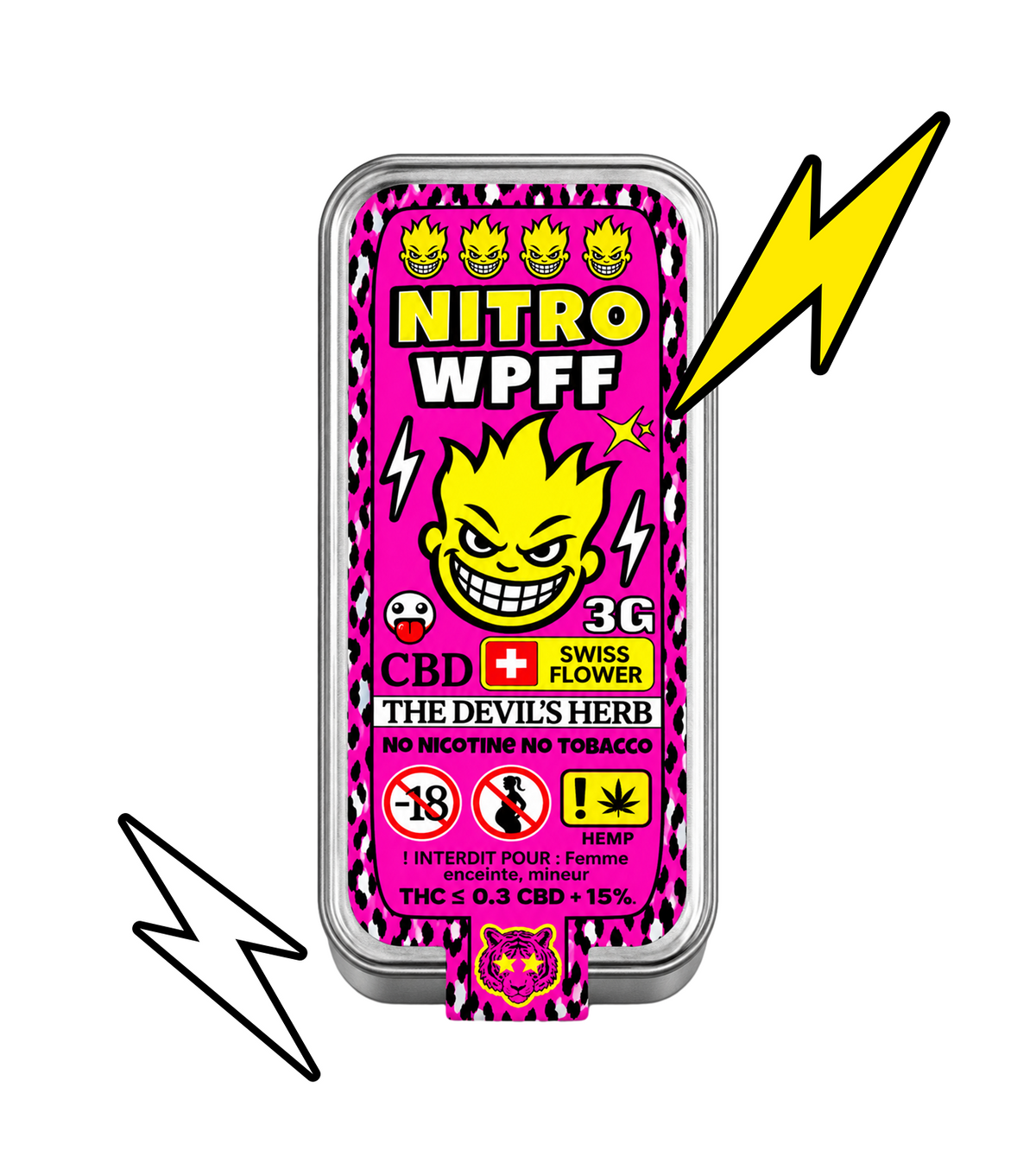 WPFF Nitro 3G – résine CBD premium Cica Lab