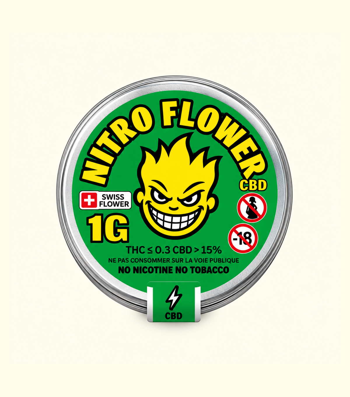 Nitro Flower CBD 1G – fleur CBD premium Cica Lab