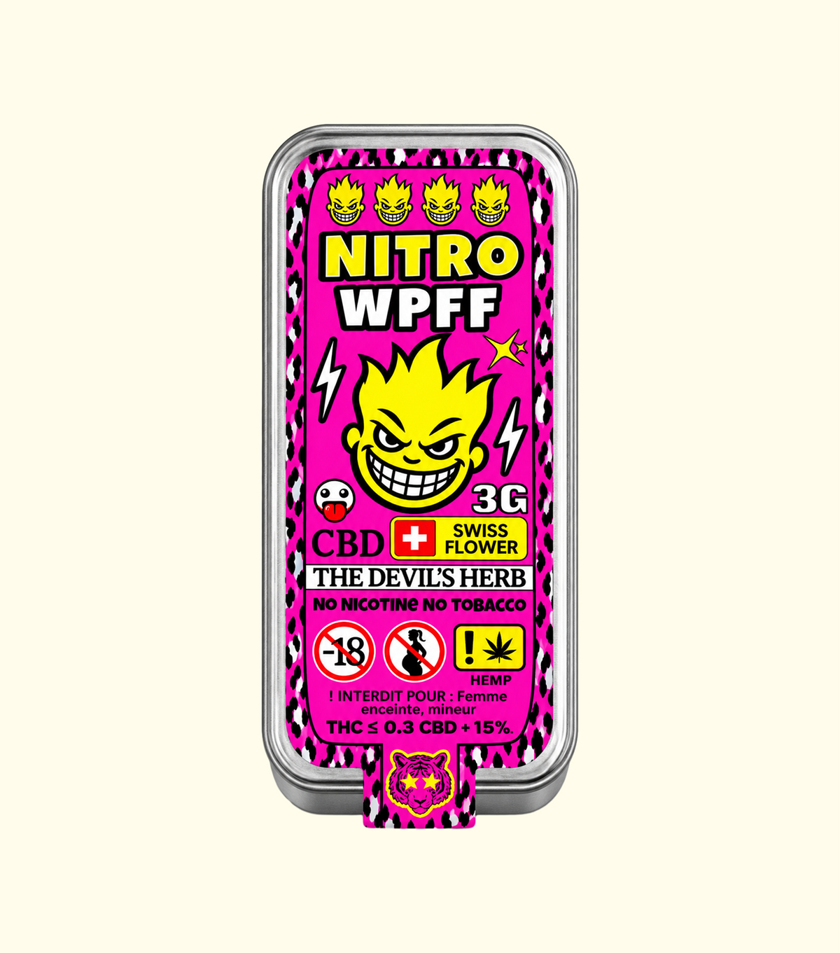 WPFF Nitro 3G – résine CBD premium Cica Lab