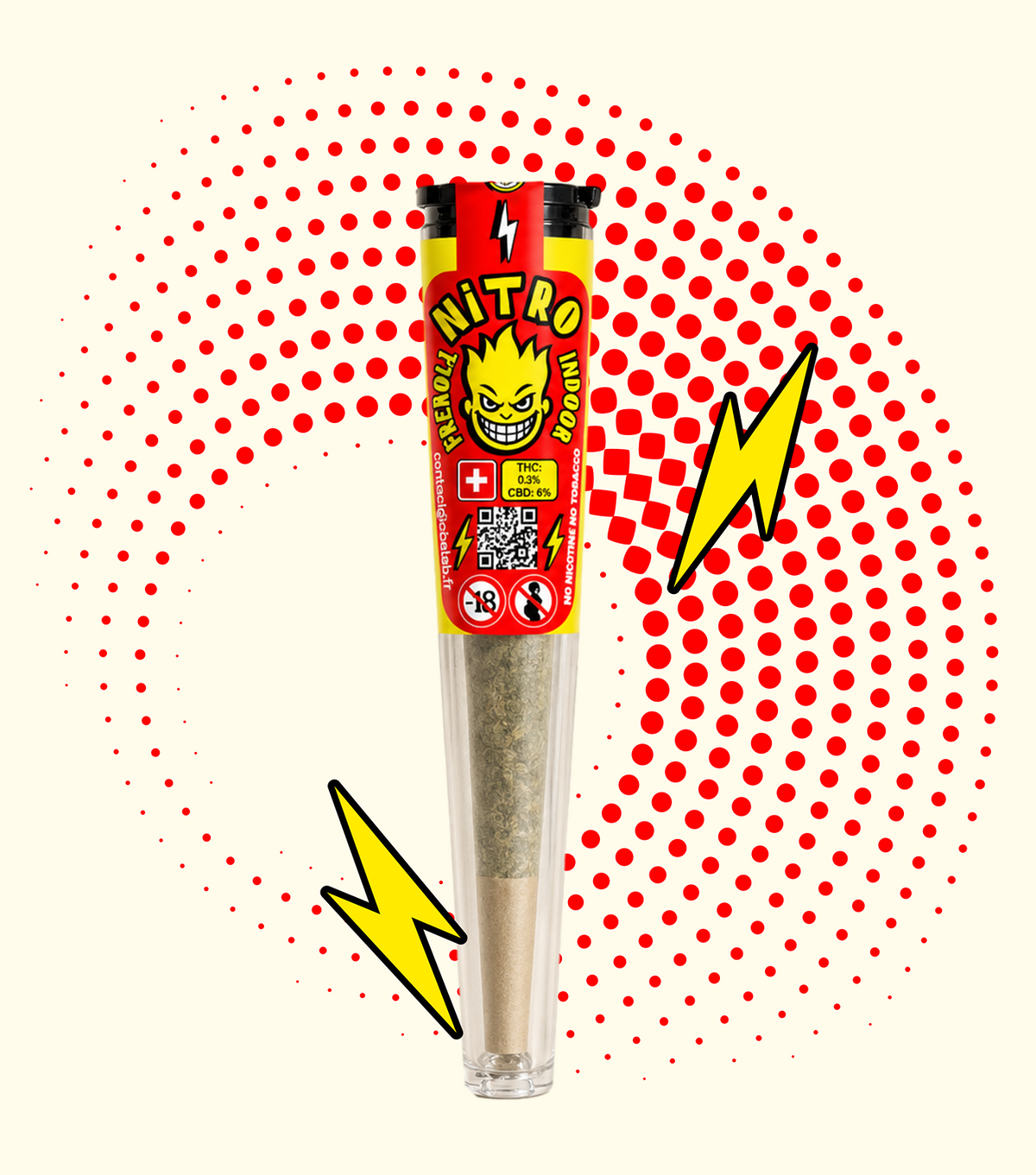 PreRoll Nitro Red