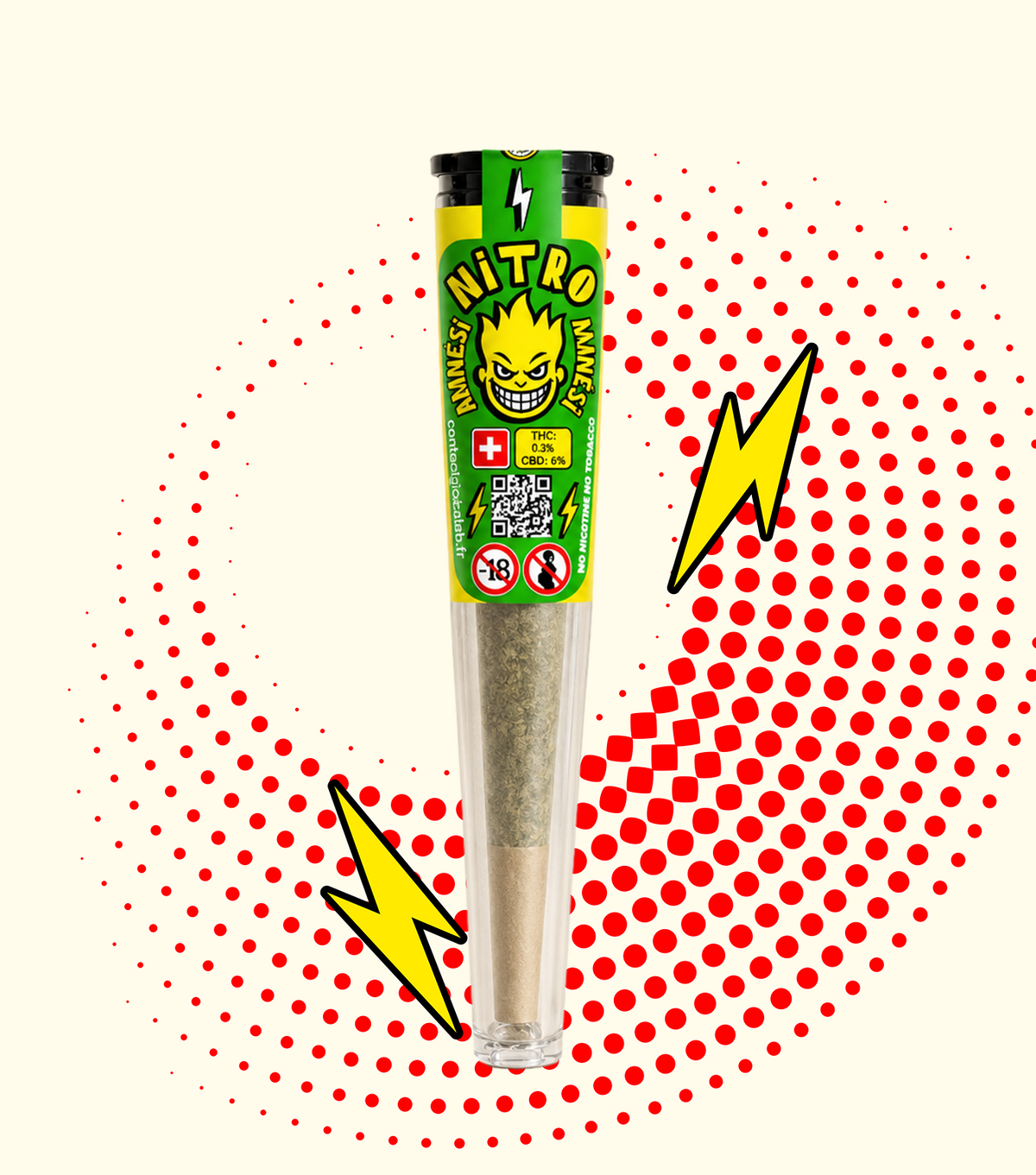 PreRoll Nitro Red