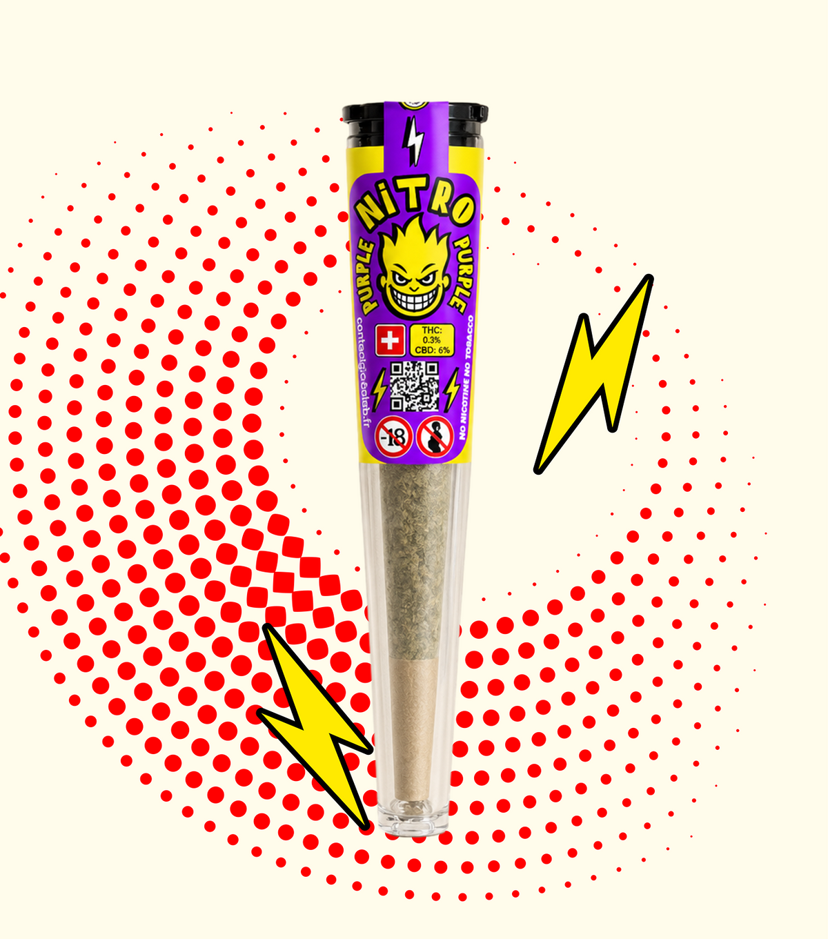 PreRoll Nitro Red