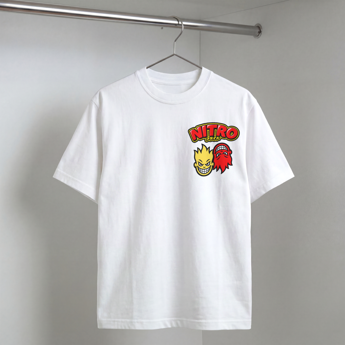 T-shirt Nitro Classic blanc – Cica Lab