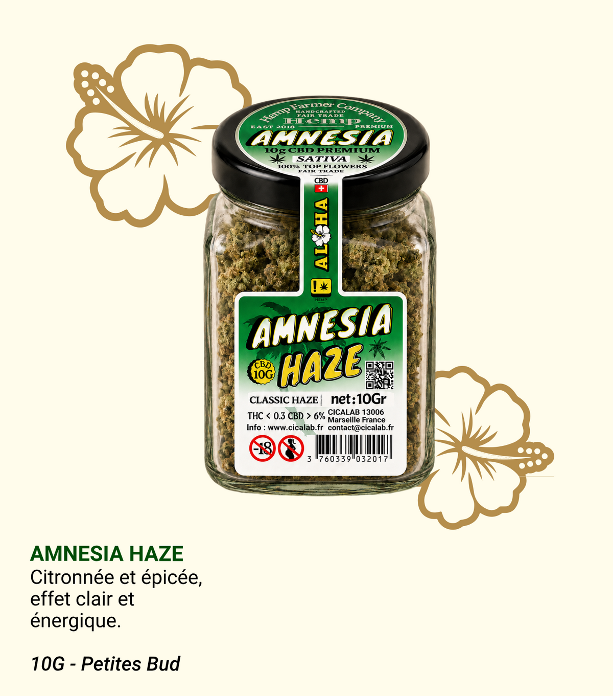Amnesia Haze Flower