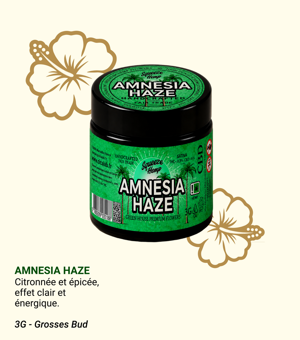 Amnesia Haze Flower