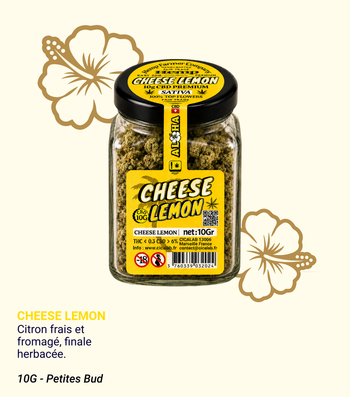 Cheese Lemon Flower